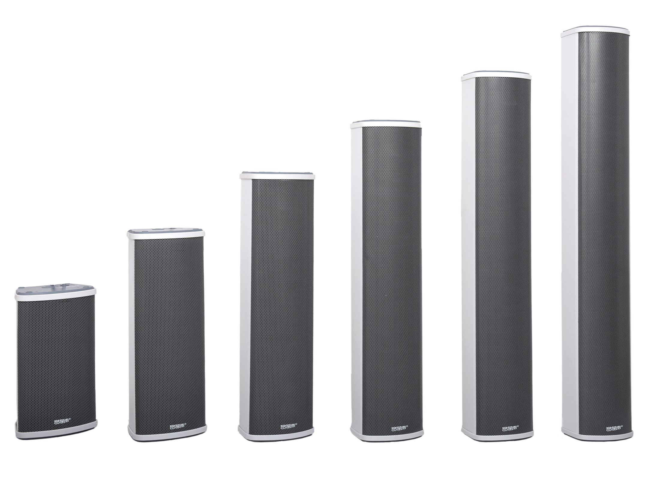 5"全频+高音铝合金音柱系列