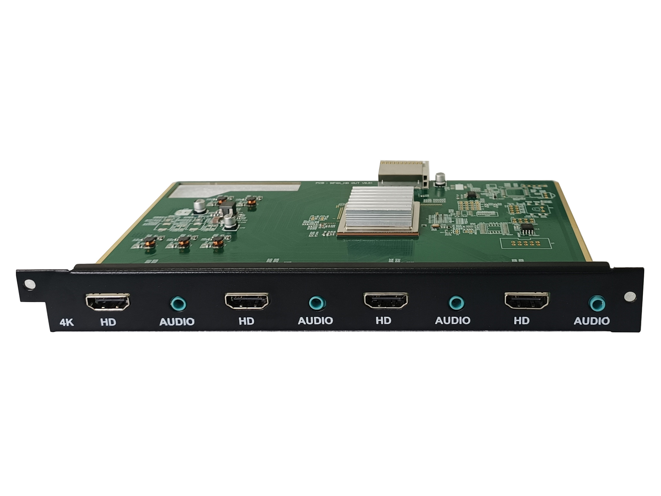 无缝4路HDMI、音频输出卡