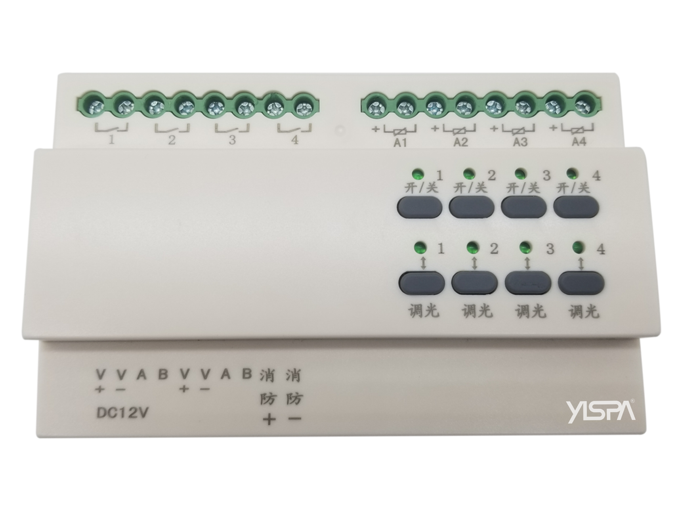 4路0-10V调光器